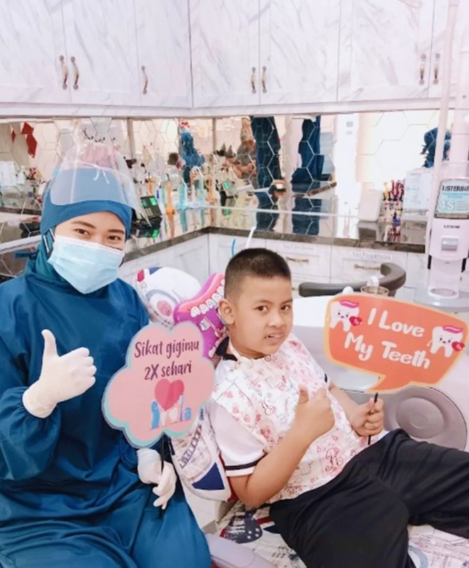 Merawat gigi adalah sesuatu yang dimulai sejak usia muda